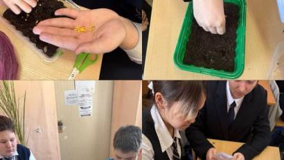 Экологиялық мәдениетті қалыптастыру, табиғатқа жанашырлық пен жауапкершілік сезімін арттыру мақсатында 8 «С» сыныбында «Экологиялық тәрбие» тақырыбында тәжірибелік іс-шара ұйымдастырылды. 